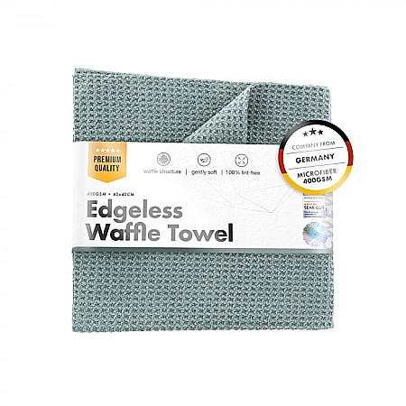 Lavete si Prosoape - Edgeless Waffle Towel, lavetă microfibră pentru sticlă, 1 buc.