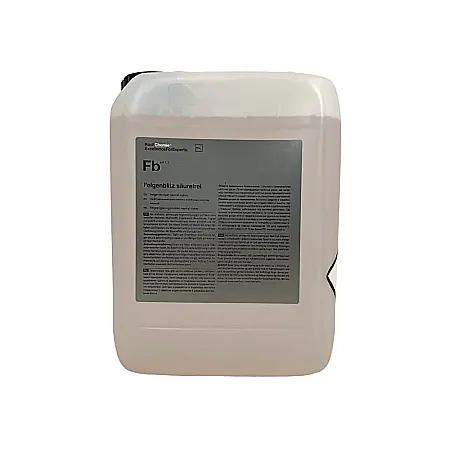 Jante - Fb - Felgenblitz saurefrei, soluție curățare jante neutră cu indicator roșu, 5 ltr