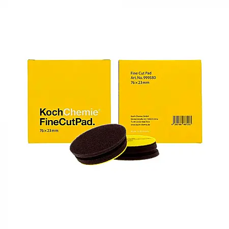 Pad-uri si bureti polish - Fine Cut Pad, burete polish mediu galben, 76x23 mm