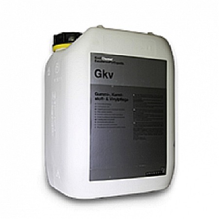 Cauciucuri si bandouri - Gkv - Gummi, Kunststoff und Vinyl Pflege, dressing plastic si cauciuc exterior, semi-lucios, 10 ltr