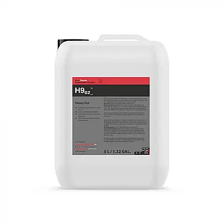 Paste Polish - H9.02 - Polish abraziv Heavy Cut, fără silicon și uleiuri, 5 ltr
