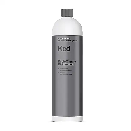 Detailing - KCD - Koch-Chemie Disinfection, igienizant piele si suprafete, formula recomandata de OMS, 1 ltr