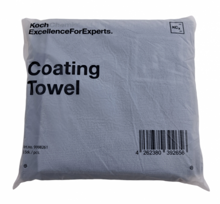 Lavete si Prosoape - KCX-Coating Towel, lavetă microfibră specială pentru șters soluții ceramice, gri, 40 x 40 cm, pachet 5 buc.