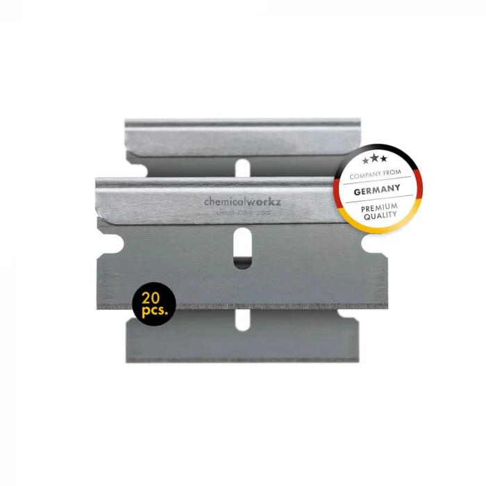 Detailing - Metal Blade Set, lame metalice scraper, 20 buc