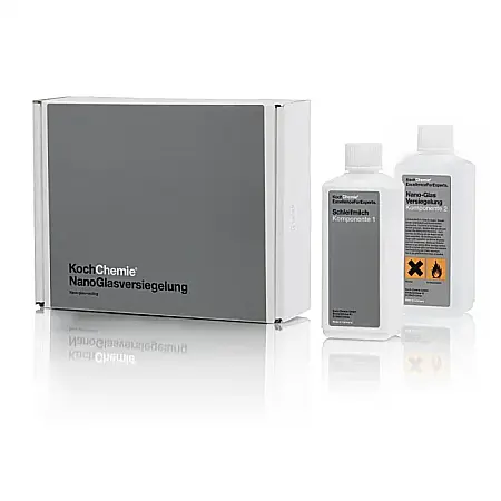 Parbriz si geamuri - Ng - Nano Glass Sealing, tratament hidrofob sticlă, set 2 componente de 250 ml