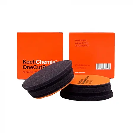 Pad-uri si bureti polish - One Cut Pad, burete polish one step portocaliu, 76x23 mm