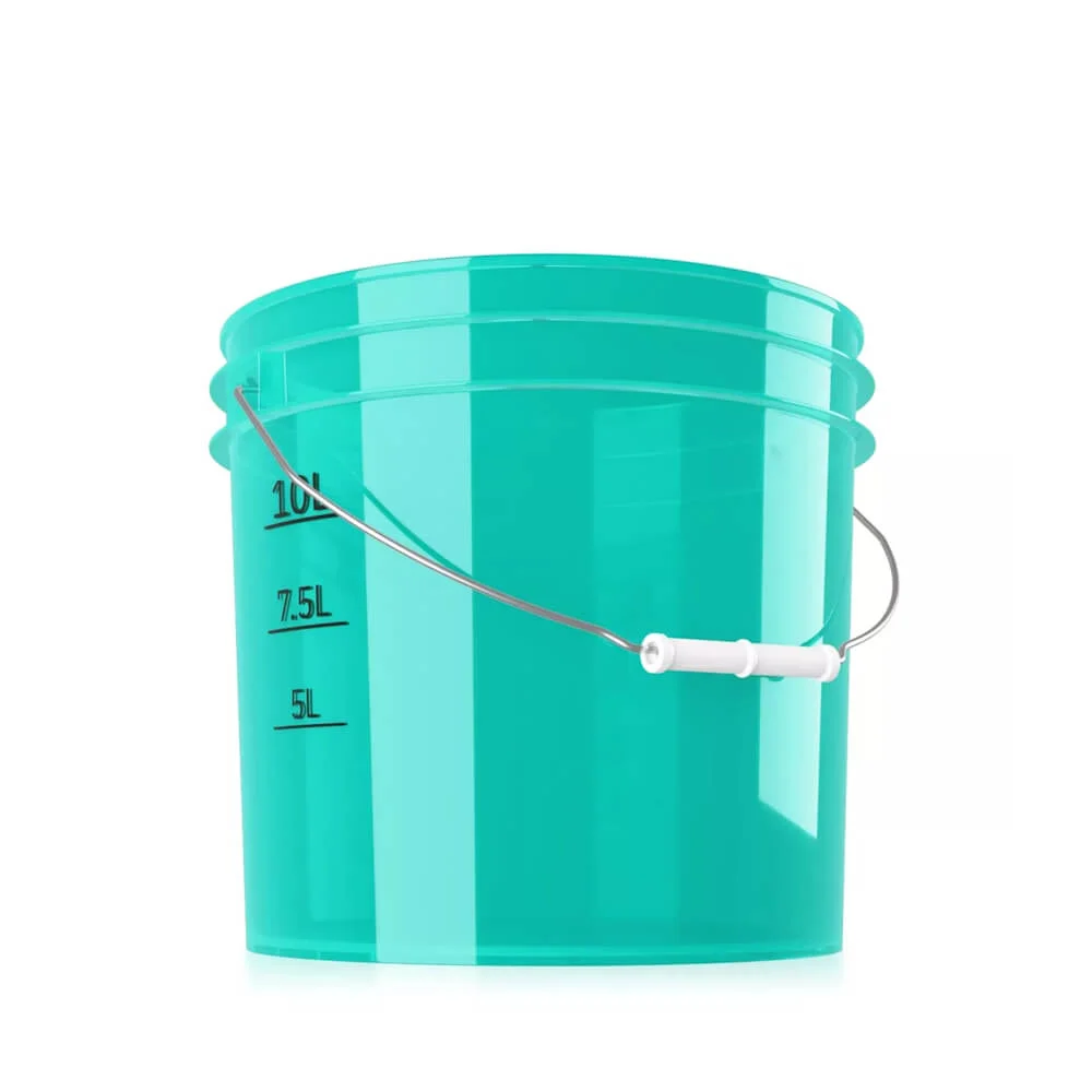 Accesorii - Performance Bucket, găleată spălare auto, turcoaz transparent