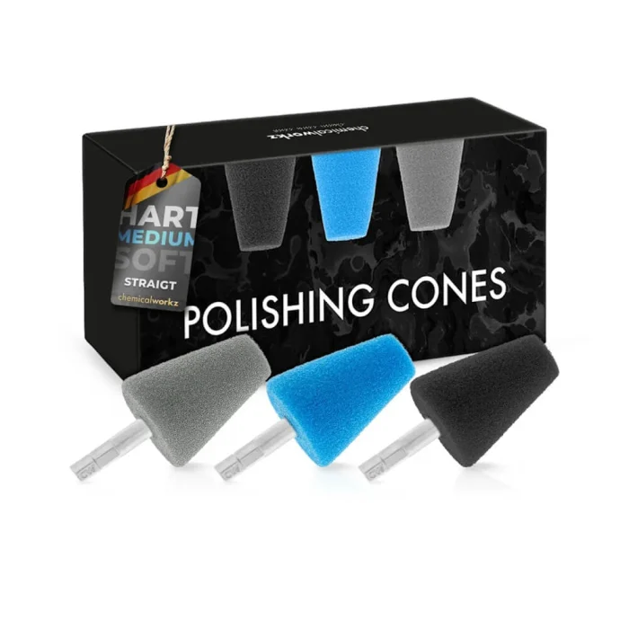 Detailing - Polishing Cones Straight - Set bureti polish conici