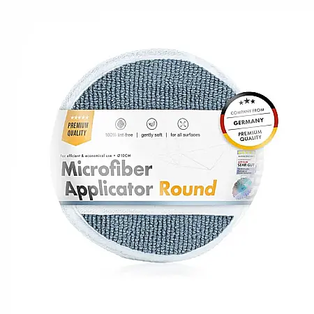 Lavete si Prosoape - Round Microfiber Applicator with finger holder, aplicator microfibră
