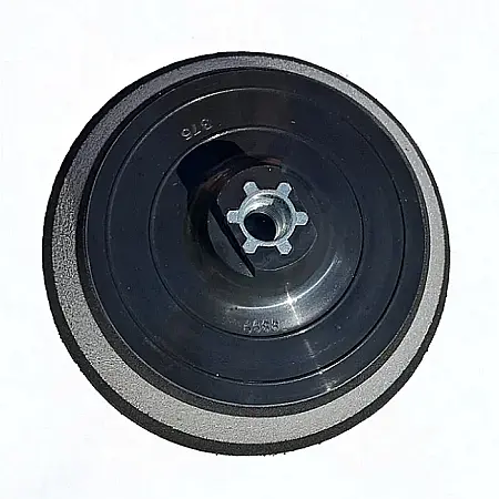 Pad-uri si bureti polish - Taler polish 123 mm, sandwich cauciuc celular si burete