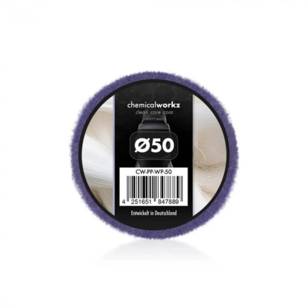 Pad-uri si bureti polish - Wool Cutting Pad - Blană polish abrazivă, violet