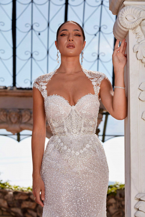 Luxury sparkling mermaid wedding dress [2]