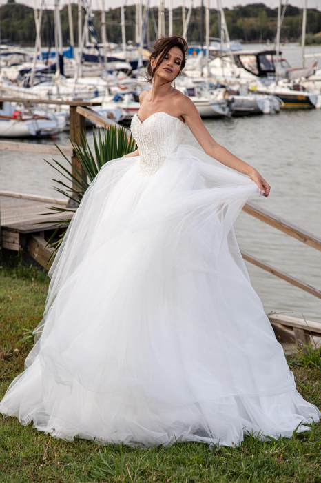 Clarissa- Princess beaded wedding dress [4]