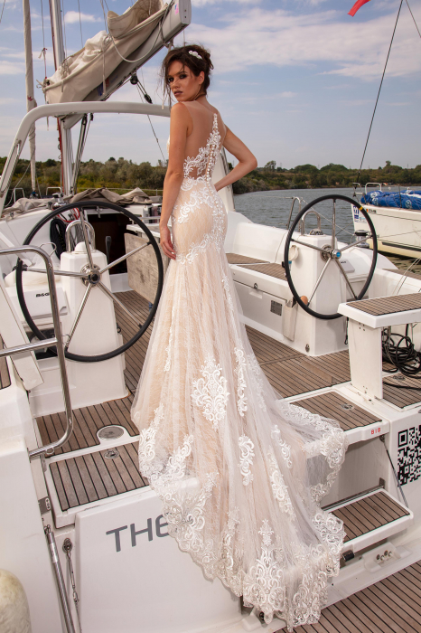 Crista- Lace mermaid wedding dress [2]