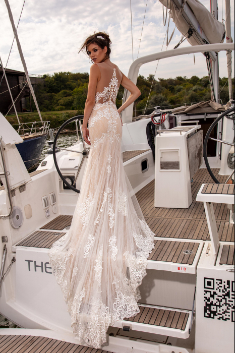 Crista- Lace mermaid wedding dress [4]