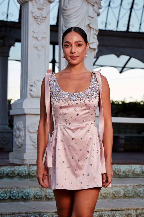 Crystals short dress -2506 [1]