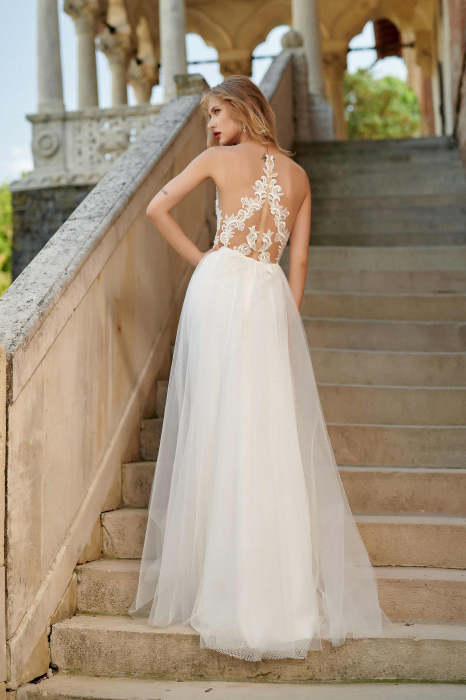Daciana- Lace & tulle A-line wedding dress [5]
