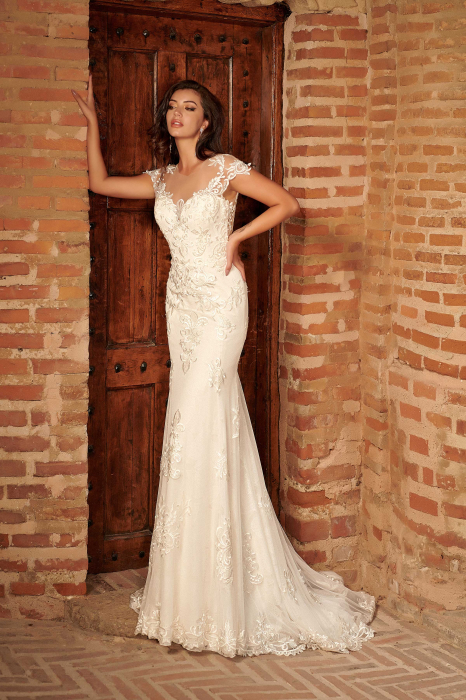Classic Lace Mermaid Wedding Dress [3]
