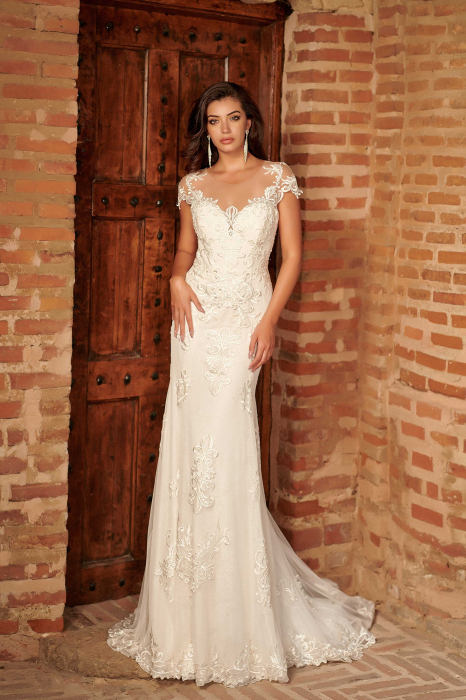 Classic Lace Mermaid Wedding Dress [2]