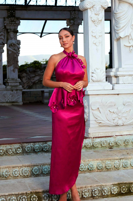 Floral evening dress- 2505 [2]
