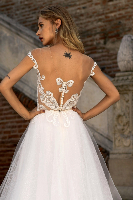 Glittery wedding dress- Dakota [2]
