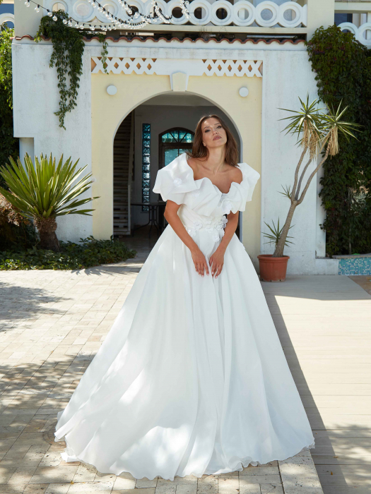 Romantic organza ball gown [2]