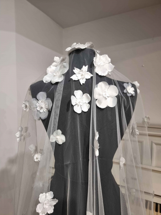 Floral wedding veil [4]