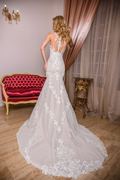 Lace mermaid wedding dress [2]