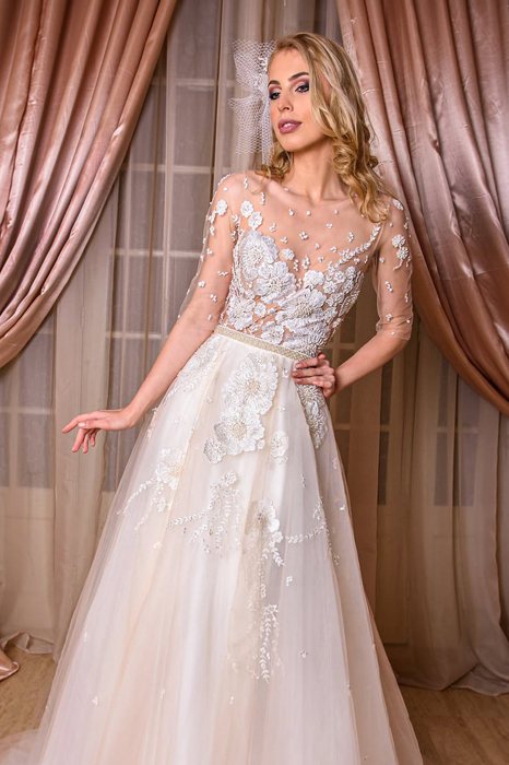 Nestoria- A-line lace wedding dress [1]