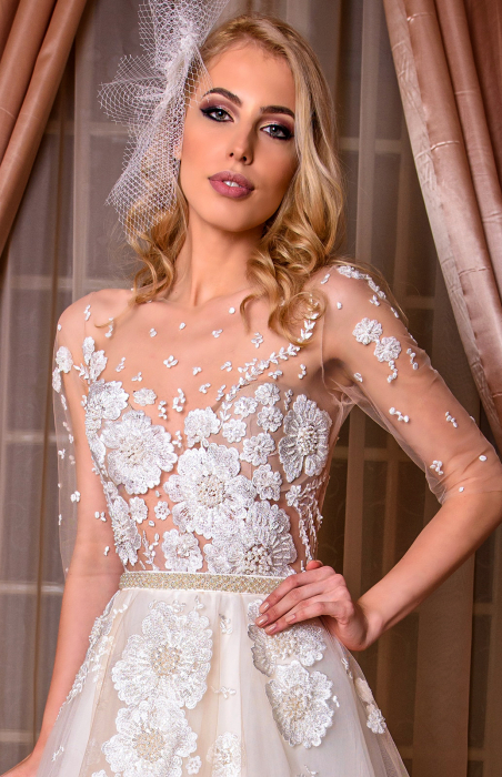 Nestoria- A-line lace wedding dress [5]
