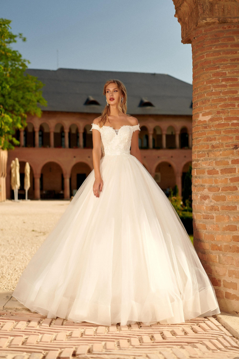 Off-shoulders wedding gown- Destiny [1]