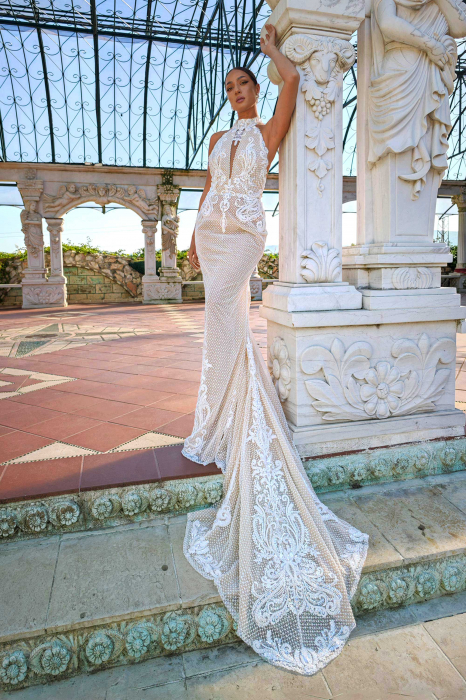 Lace mermaid wedding dress Brenda [1]