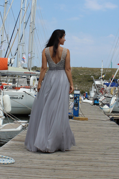Pearls evening dress- 2516 [5]