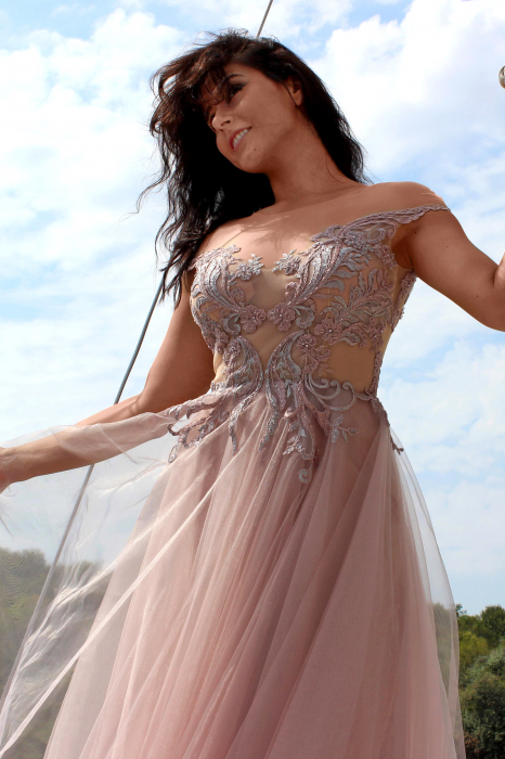 Tulle evening dress- 2519 [8]