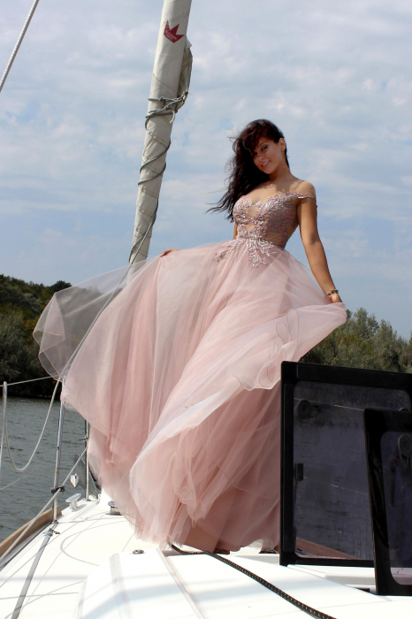 Tulle evening dress- 2519 [1]