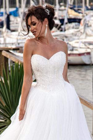 Clarissa- Princess beaded wedding dress [4]