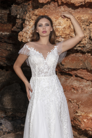 Sparkly & Glitter - Fulvia- Lace wedding dress
