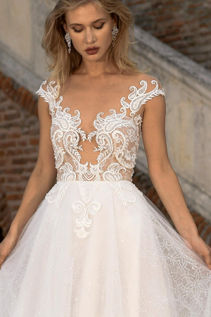 Glittery wedding dress- Dakota [2]