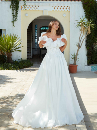 Under $1000 - Romantic organza ball gown