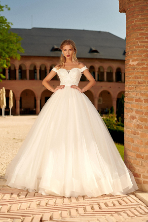 Off-shoulders wedding gown- Destiny [3]