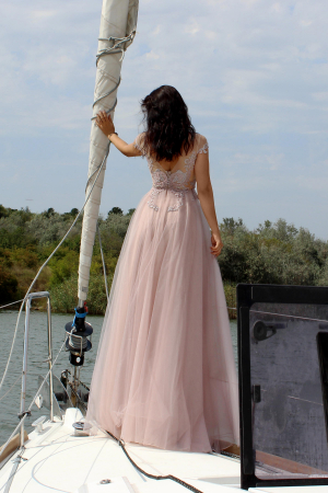 Tulle evening dress- 2519 [6]