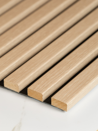 Panouri riflate - Panou riflat fonoabsorbant 280x50cm - Naked Wood