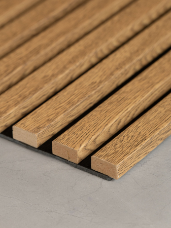 Panouri riflate - Panou riflat fonoabsorbant 280x50cm - Sky Stejar