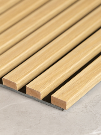 Panouri riflate - Panou riflat fonoabsorbant 280x50cm - Nordic Oak