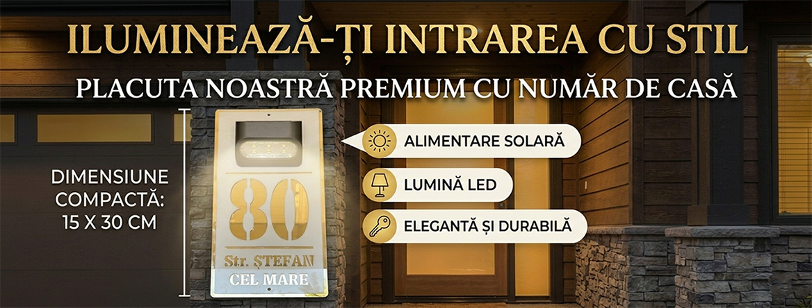 Placute casa personalizate