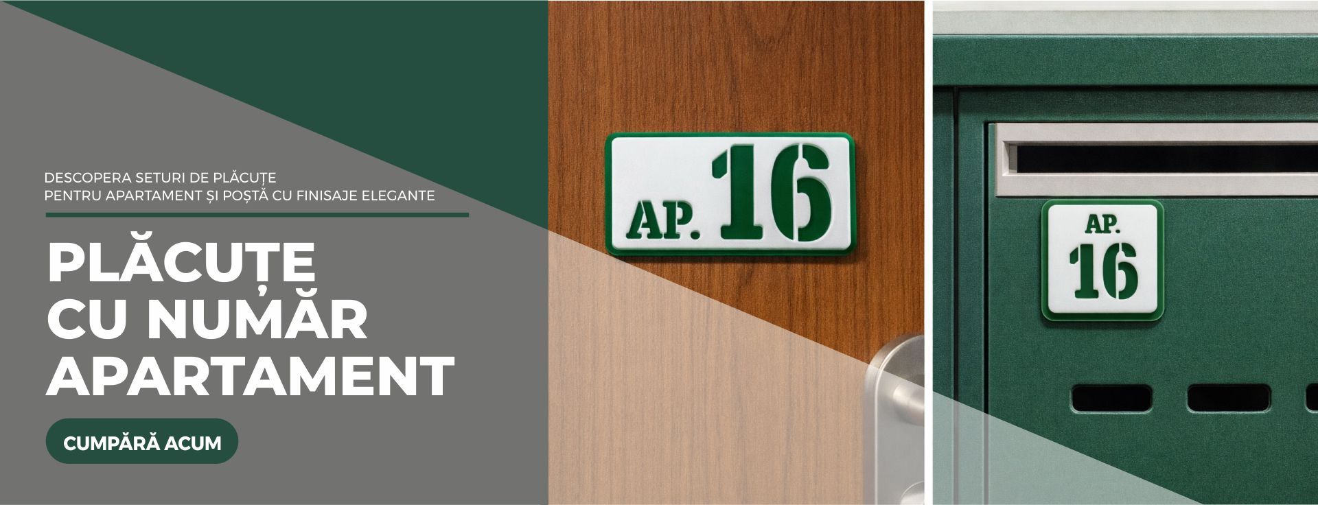 Placute numere apartament