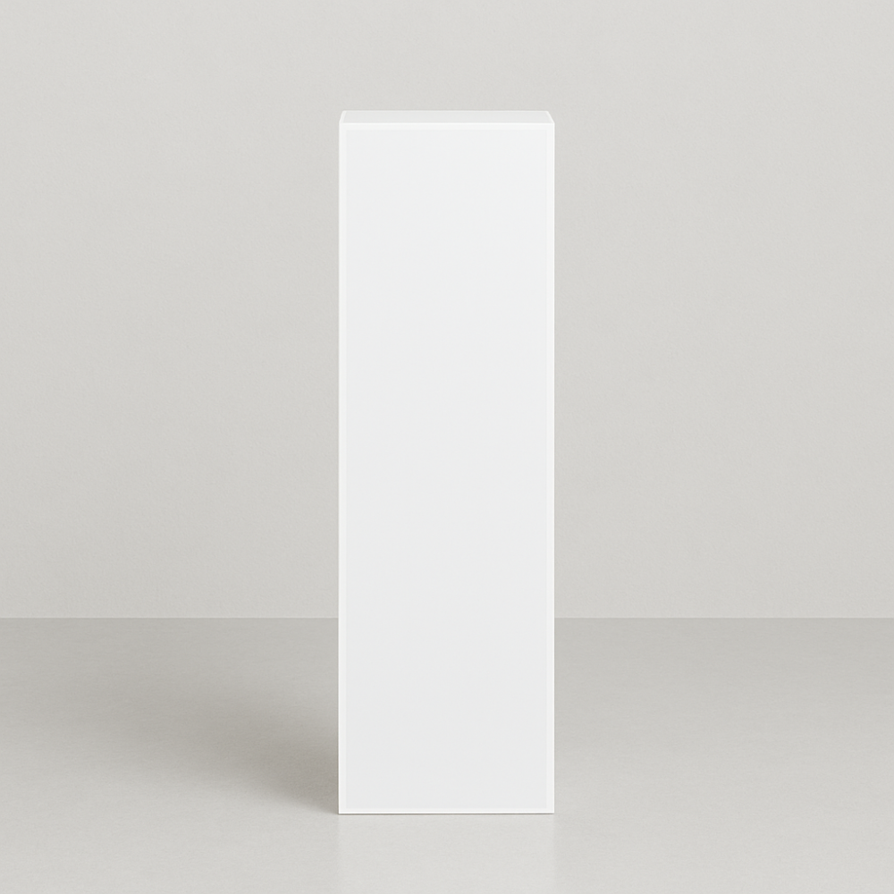 Coloană plexiglas alb 600x200 mm - decor evenimente [1]