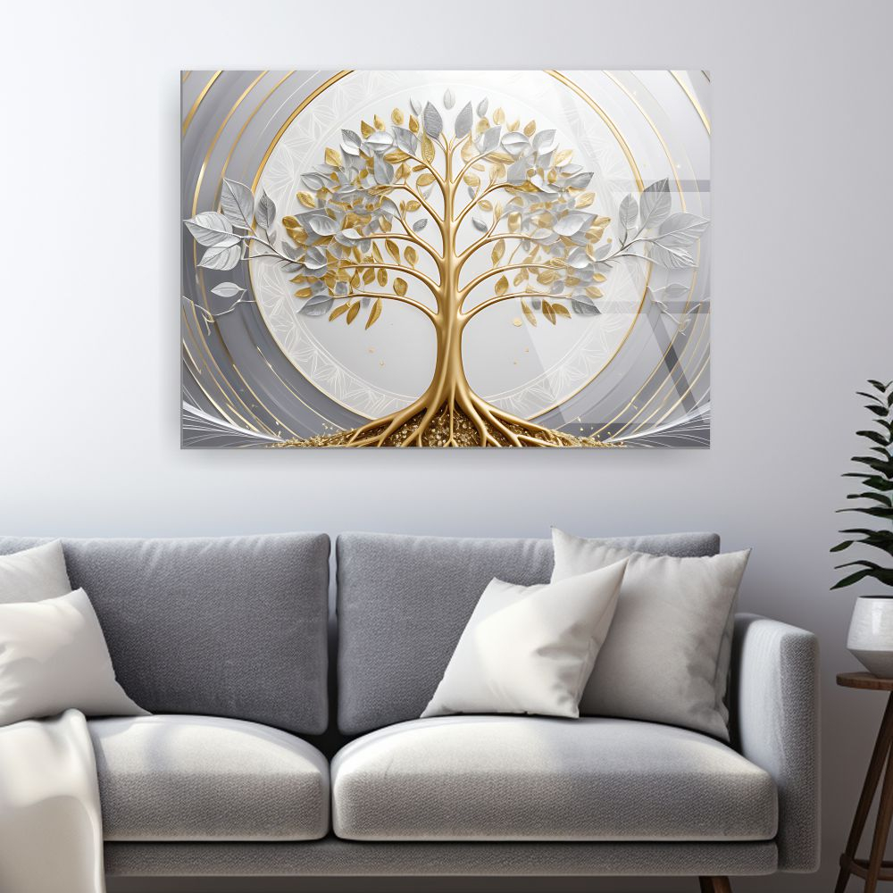 Tablou din sticla acrilica Aurum Cosmos [2]