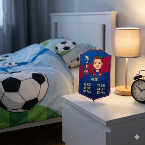 Fifa Card Personalizat - FIFA Card personalizat – tablou din sticla acrilica