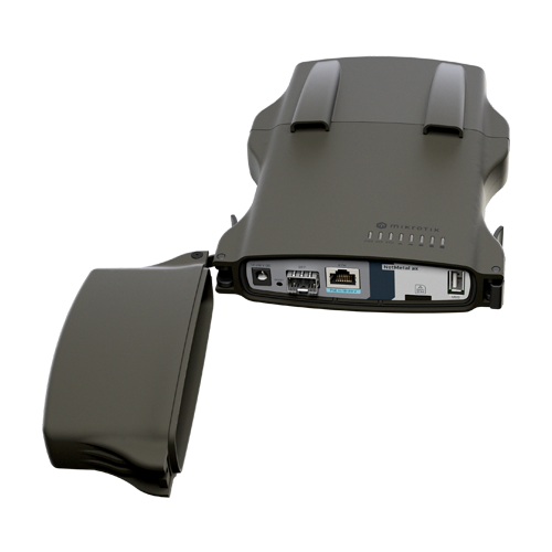 Access Point exterior, Wi-Fi 6, AX3000 Dual-Band, 1 x SFP 2.5G, 1 x RJ45 1G, IP66 - Mikrotik L23UGSR-5HaxD2HaxD-NM [3]
